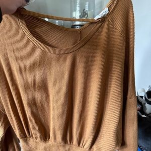 sweater, medium. gold/yellow sadie & sage